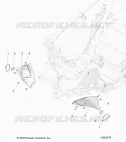 CHASIS, TIE ROD BOOT ASM.