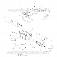 MOTOR, TOMA DE AIRE SYSTEM