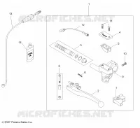 MOTOR, PALANCA DE EMBRAGUE and CILINDRO MAESTRO