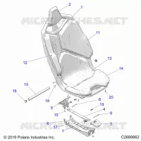 ASIENTO ASM.,FRONT