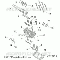 CILINDRO HEAD, CAM AND VALVES