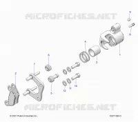 BRAKES, PINZA TRASERA