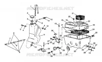 TANQUE DE ACEITE / CAJA FILTRO DE AIRE TRAIL RMK 0980961 (4942214221C002)