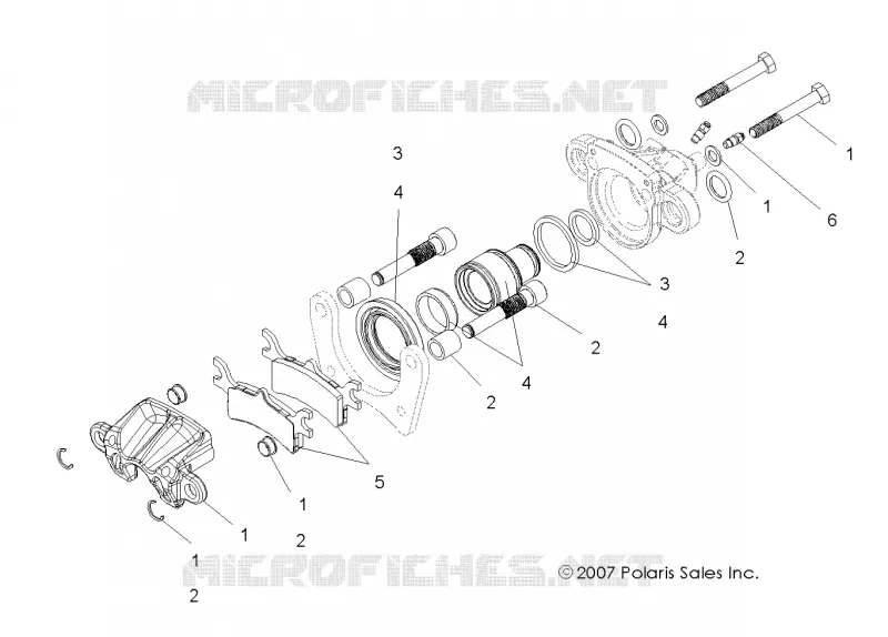 FRENO TRASERO CALIPER