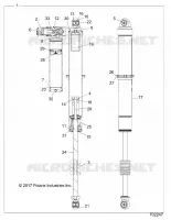 SUSPENSION TRASERA SHOCK INTERNALS