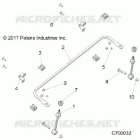 SUSPENSIÃ“N DELANTERA STABILIZER BAR