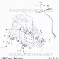 ENGINE, TRANSMISIÃ“N MOUNTING & LONG BLOCK