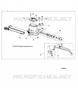 FRENO FRONTAL BRAKE LEVER AND MASTER CYLINDER