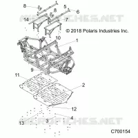 CHASSIS, MAIN FRAME AND ESQUÃD PLATES