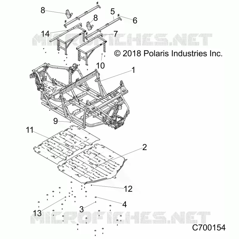 CHASSIS, MAIN FRAME AND ESQUÃD PLATES
