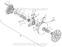 Embrague 700 XC 0971766 (4941814181C001)