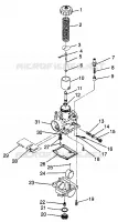 CARBURADOR BIG BOSS 6X6 400L W97AE38A (4940814081D011)
