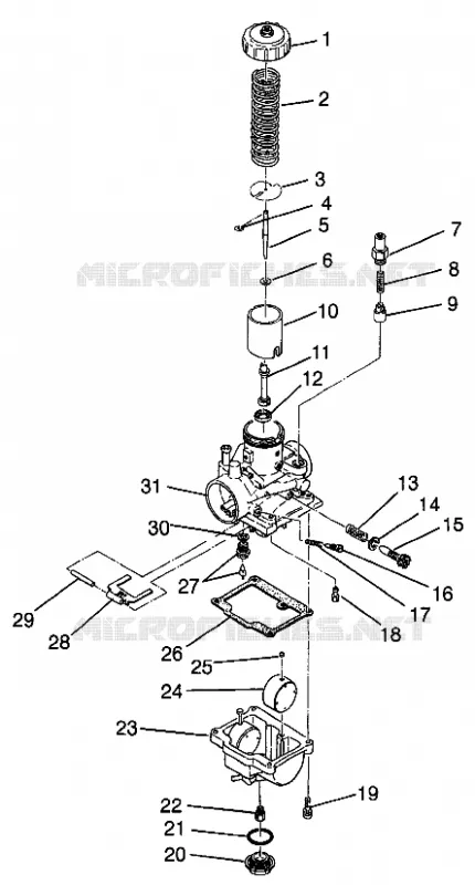 CARBURADOR BIG BOSS 6X6 400L W97AE38A (4940814081D011)