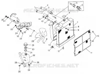 SISTEMA DE REFRIGERACIÓN  SPORTSMAN 500 W97CH50A (4939993999A013)