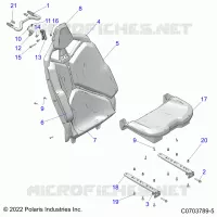 ASIENTO ASM.,REAR