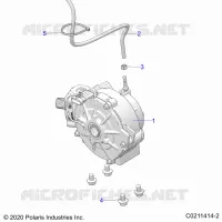 TREN, FRONT GEARCASE MOUNTING