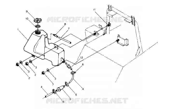 TANQUE DE ACEITE Star and Sprint E/S (4914151415019A)