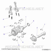 ENGINE, CIGUEÑAL AND BEARINGS