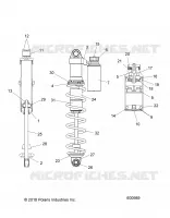 SUSPENSION, CHOQUE, IFS W/RESERVOIR (INTL ONLY)