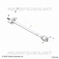 TREN, FRONT PROP SHAFT