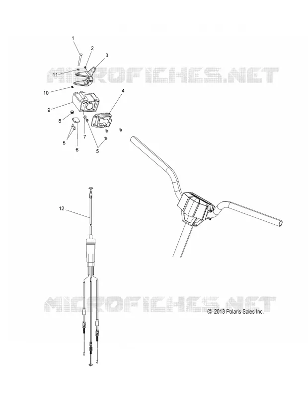 MOTOR, ACELERADOR CONTROL ASM.