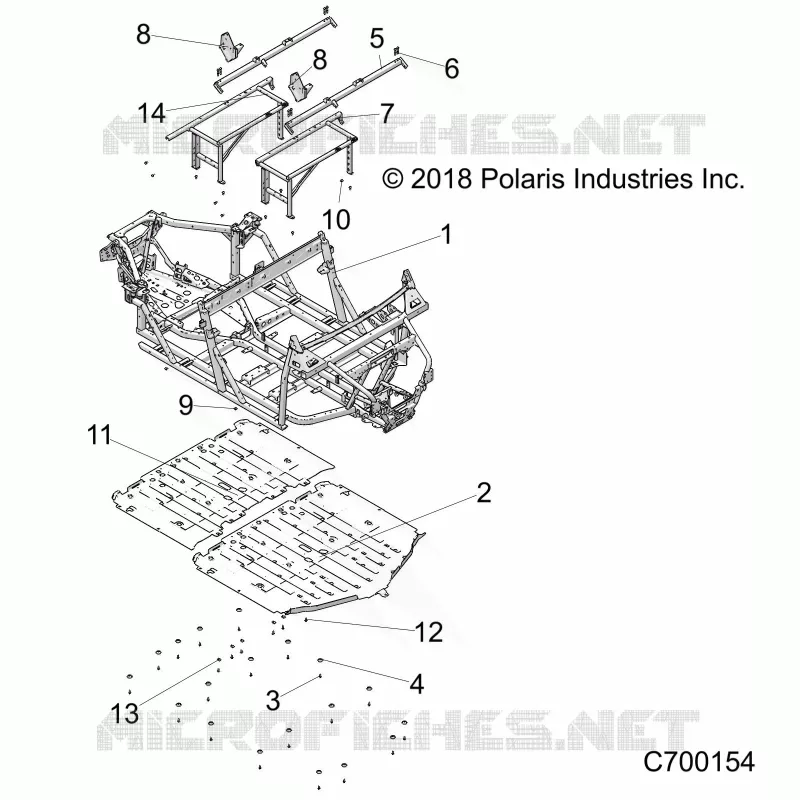 CHASSIS, MAIN FRAME AND ESQUÃD PLATES