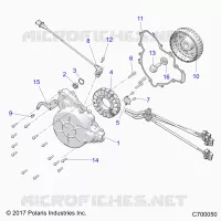 ENGINE, STATOR AND FLYRUEDA