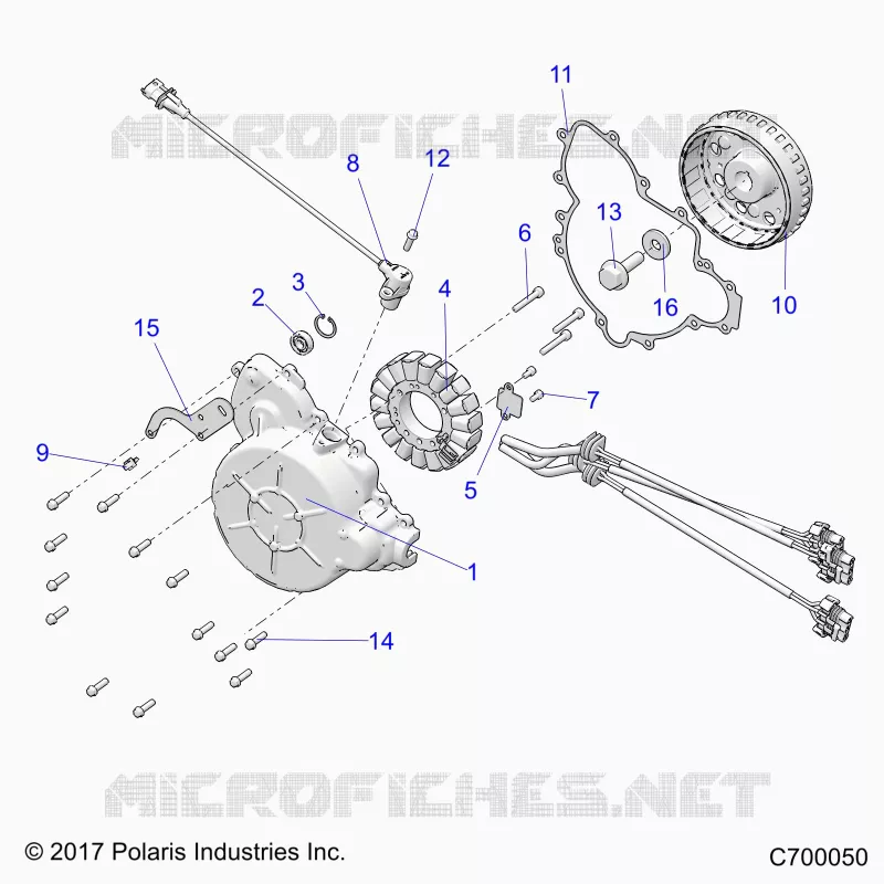 ENGINE, STATOR AND FLYRUEDA
