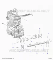 MOTOR, MOUNTING &amp; LONG BLOCK
