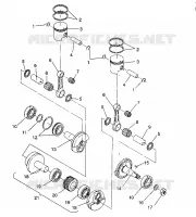 PISTÓN Y CIGÜEÑAL WIDETRAK GT / X932061 (4924722472030A)