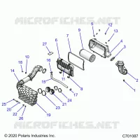ENGINE, TOMA DE AIRE SYSTEM