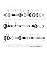 DRIVE TRAIN, TRANSMISIÃ“N, INPUT AND MAIN SHAFT