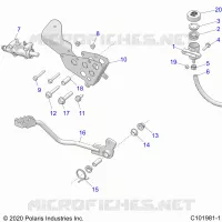 BRAKES, BRAKE PEDAL AND CILINDRO MAESTRO