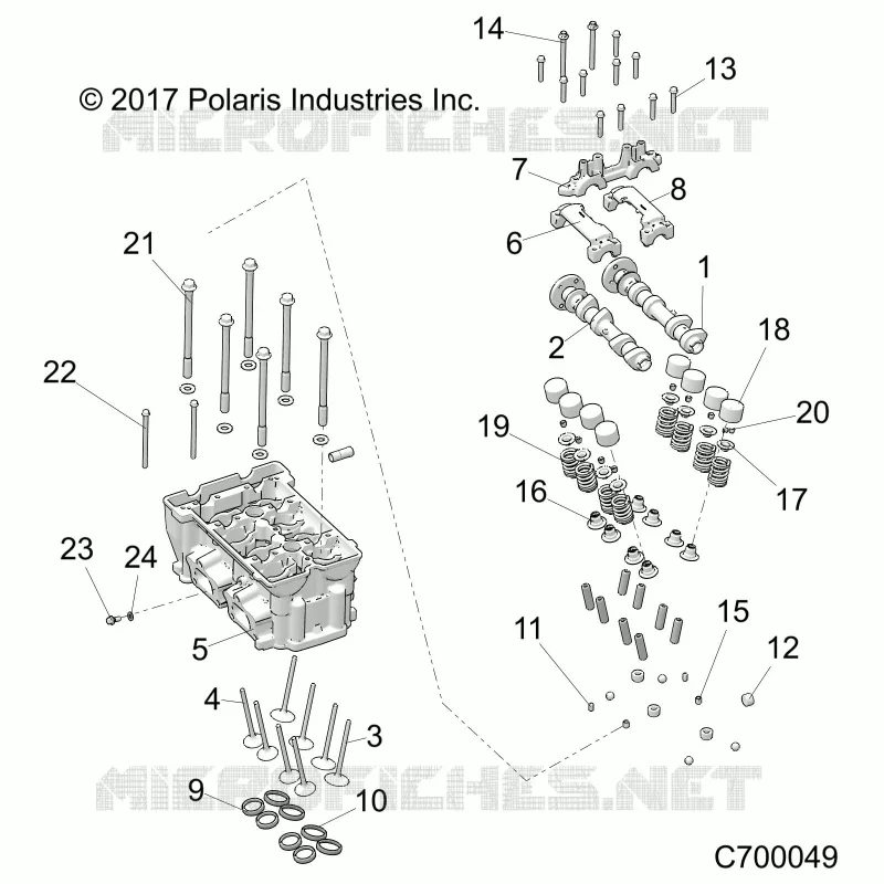 CILINDRO HEAD AND VALVES