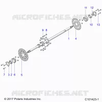 SUSPENSION TRASERA AXLE