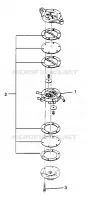 BOMBA DE COMBUSTIBLE XLT 0970756, XLT SKS 0970556,  and XLT RMK 0970956 (4937693769D004)