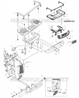 FRONT RACK AND PARACHOQUES DELANTERA