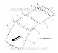 TECHO TRIM, 4 PASSENGER