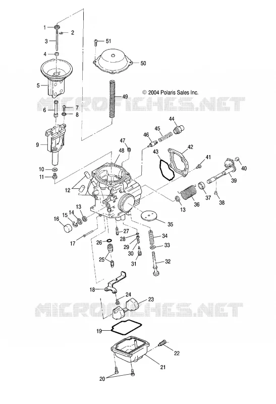 MOTOR, CARBURADOR