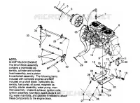 MONTAJE DEL MOTOR XLT 0966756 (4933823382C002)