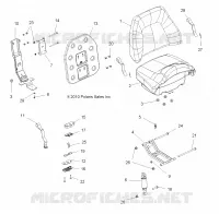 PASSENGER ASIENTO BOTTOM and ASIENTO BACK