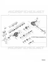 DRIVE TRAIN, PRINCIPAL GEARCASE INTERNALS