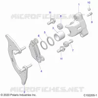 FRENO FRONTAL CALIPER