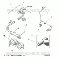 FUEL SYSTEM, RAIL, LINES AND CUERPO DE MARIPOSA