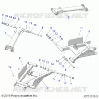 SUSPENSION TRASERA CONTROL ARMS
