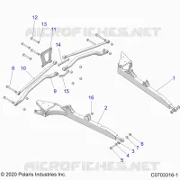 SUSPENSION TRASERA CONTROL ARMS