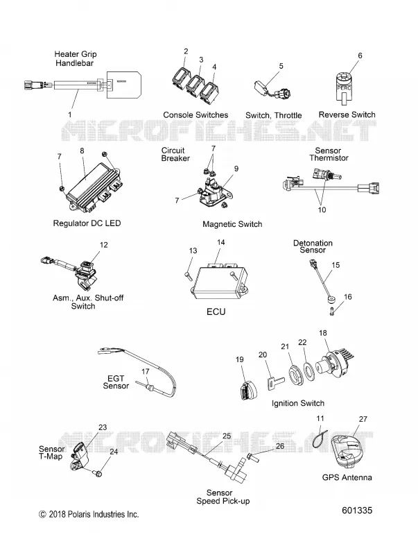 ELECTRICA, SWITCHES, SENSORS AND COMPONENTS