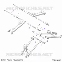SUSPENSION TRASERA CONTROL ARM MOUNTING
