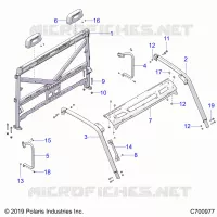 CHASSIS, CAB BASTIDOR