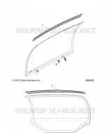PARABRISAS, FRONT AND REAR EXTRUSION COVER